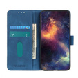 Чехол Wallet до Xiaomi POCO F3, KHAZNEH, Vintage, Blue