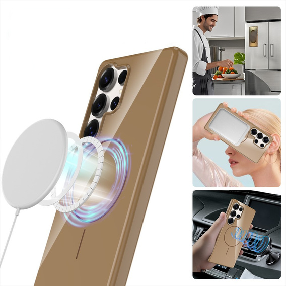 Чoхол до Samsung Galaxy S25 Ultra, GKK Leather, чорний