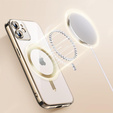 Чохол для iPhone 11, Electro MagSafe, золотий + Скло на екран