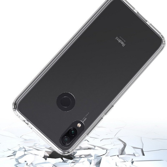 Чехол до Xiaomi Redmi 7, Fusion Hybrid, прозрачный