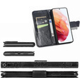 Чохол-книжка для Oppo Reno 12 Pro, Butterfly, чорний