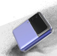 Чехол Rubberized Hard PC Shell для Samsung Galaxy Z Flip3 5G,  Transparent