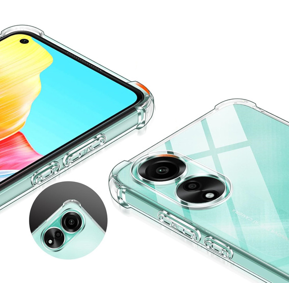 Чoхол до Oppo A78 4G, Dropproof, прозорий
