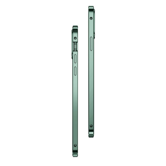Чохол для iPhone 12 Mini, Magnetic Dual Glass, зелений