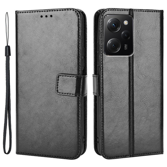 Чохол-книжка для Xiaomi Poco X5 Pro 5G, Wallet, чорний