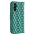 Откидной чехол для Samsung Galaxy A56, Wallet, BINFEN COLOR, зелёный