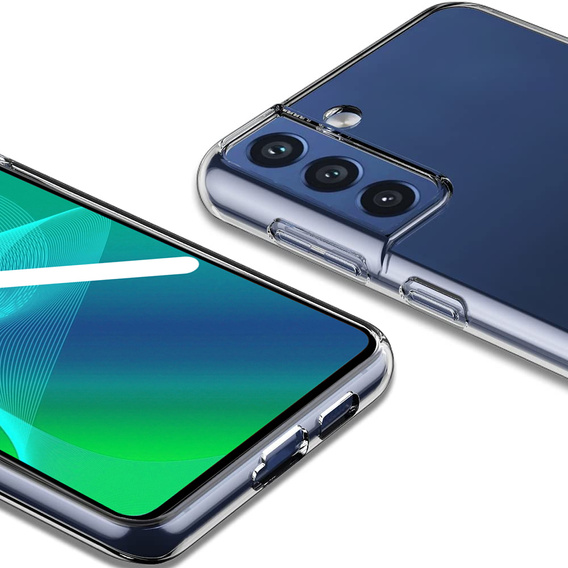 Тонкий корпус для Samsung Galaxy S21+ Plus, Slim, прозрачный