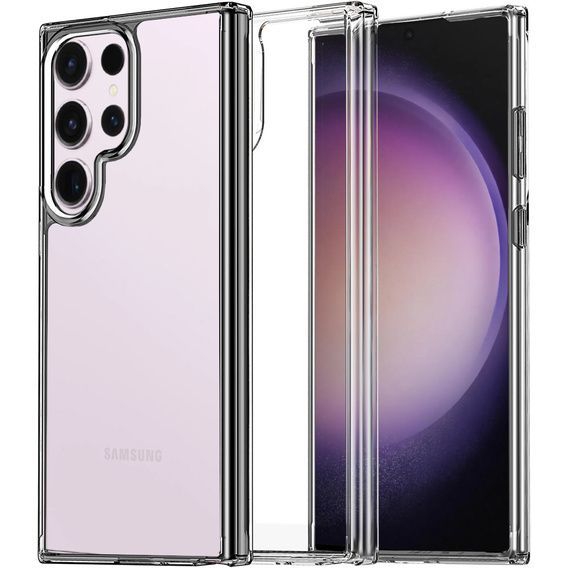 Чoхол до Samsung Galaxy S23 Ultra, Fusion Hybrid, прозорий