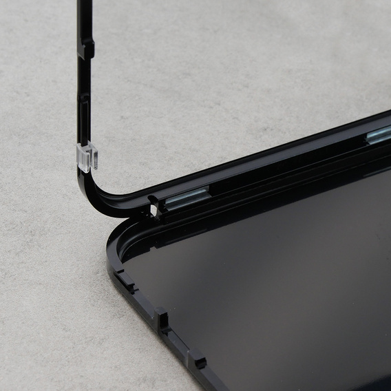 Чохол для iPhone 13 Pro Max, Dual Glass, для Magsafe, чорний