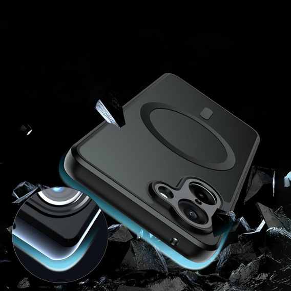Чохол для OnePlus Nord CE5, для MagSafe, ERBORD Matt Case, чорний