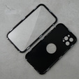 Чохол для iPhone 12 Pro Max, Dual Glass, для Magsafe, чорний