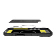 Чохол Spigen Rugged Armor MagSafe для iPhone 17, матовий чорний