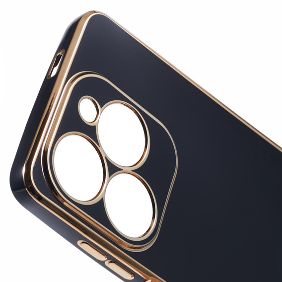 Чохол для Infinix Hot 40i, Glamour CamShield, чорний
