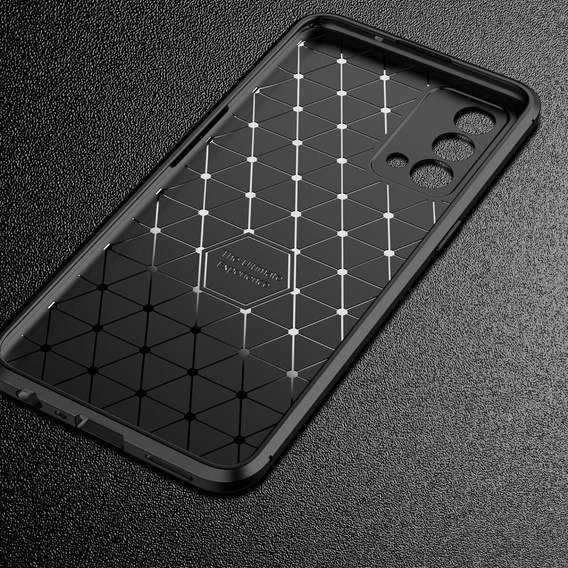 Чoхол до Realme GT Master Edition, Carbon Gel, чорний