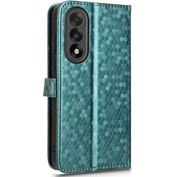 Чохол-фліп для OnePlus Nord 5, Wallet Rhombus, зелений