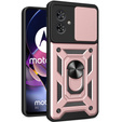 Чохол NOX Camera Slide Motorola Moto G54 5G, CamShield Slide, рожевий rose gold