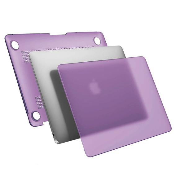 Чехол для Macbook Air 13 A1466/A1369, Hard Case, Translucent Purple