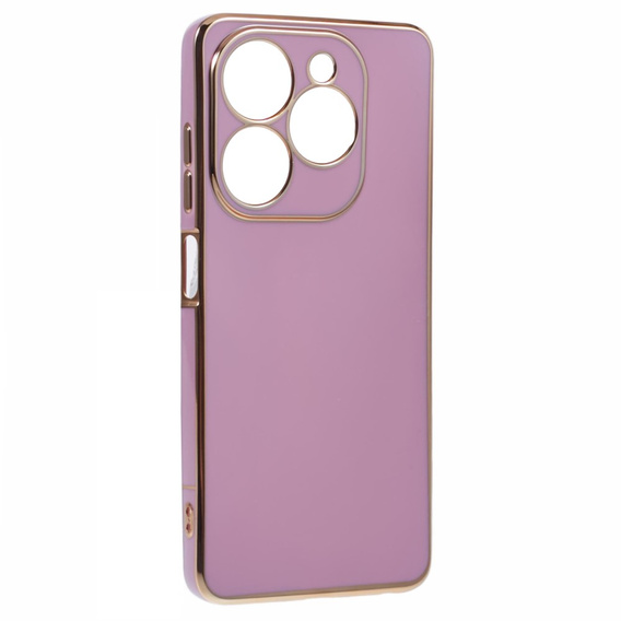 Чохол для Infinix Hot 40i, Glamour CamShield, фіолетовий