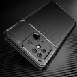 Чехол до Xiaomi Redmi 10C, Carbon Gel, чёрный