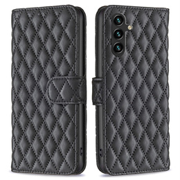 Откидной чехол для Samsung Galaxy A56, Wallet, BINFEN COLOR, чёрный