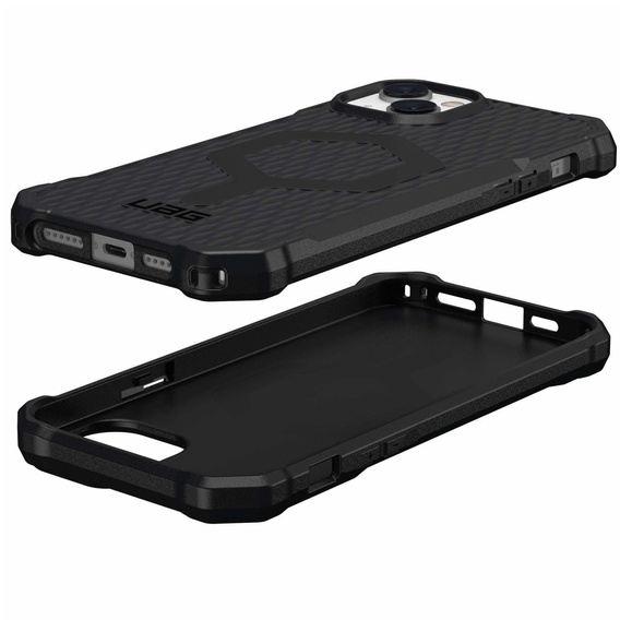 Чoхол Urban Armor Gear до iPhone 14 Plus, Essential Armor MagSafe, чорний
