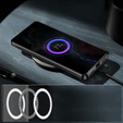 Захисний чохол для камери Samsung Galaxy S23 Ultra, CamShield MagSafe, прозорий / чорний