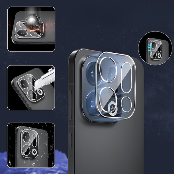 2x Захисне скло ERBORD для смартфона Oppo Find X9