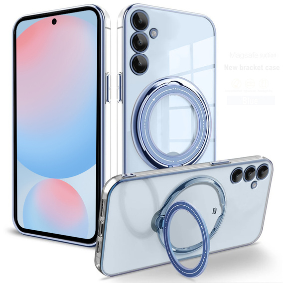 Магнитный чехол для Samsung Galaxy S24 FE, для MagSafe, синий