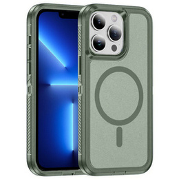 Чохол з рамкою для iPhone 13 Pro Max, для MagSafe, зелений