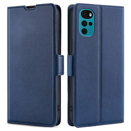 Откидной чехол для Motorola Moto G22, Magnetic Clasp, темно-синий