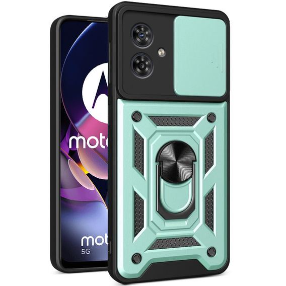 Чехол NOX Camera Slide Motorola Moto G54 5G, CamShield Slide, зеленый