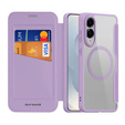 Чoхол Dux Ducis до Samsung Galaxy S25 Edge, Skin X Pro, MagSafe, фіолетовий