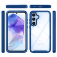 Чехол для Samsung Galaxy A55 5G, Shockproof, с пленкой, синий