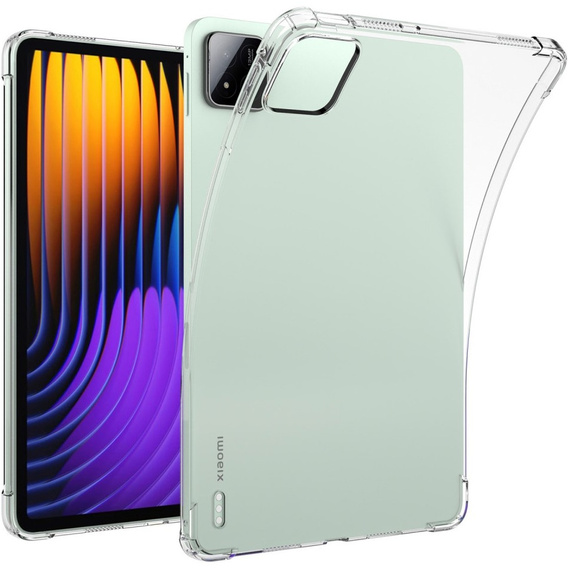 Чохол для Xiaomi Pad 7 / 7 Pro, силіконовий, прозорий