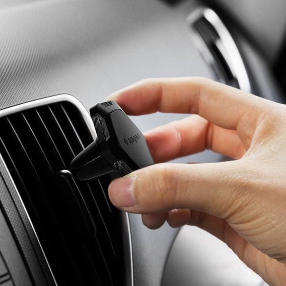Автомобільний тримач SPIGEN QS11, Air Vent Magnetic Car, Black