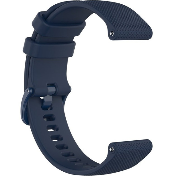 Силиконовый ремешок 18mm до Garmin Vivomove 3S / Vivoactive 4S, Dark Blue