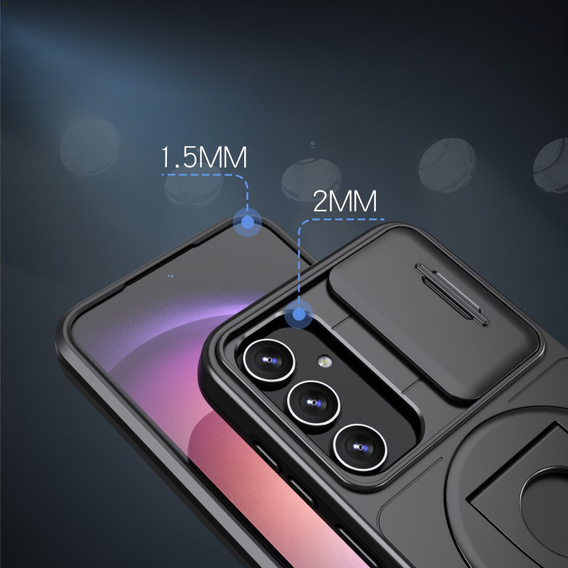 Чехол для Samsung Galaxy S20 FE, Military Magnet, для MagSafe, чёрный