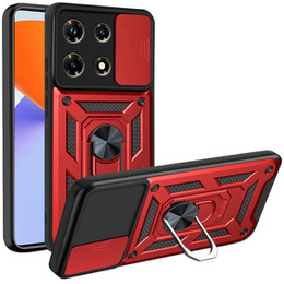 Чехол NOX Camera Slide Infinix Note 30 5G, CamShield Slide, красный