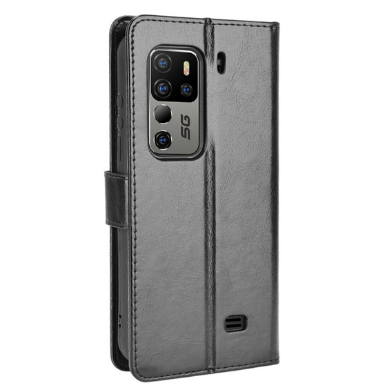 Футляр з клапаном для uleFone Armor 11 5G/Armor 11T 5G, Crazy Horse Wallet, чорний