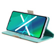 Чохол-кришка для Samsung Galaxy A53 5G, Wallet Pocket Zipper Lace, зелений