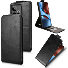 Откидной чехол для Realme GT 7 / 7T, Flip, чёрный