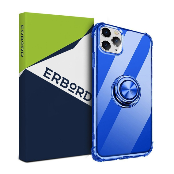 Чохол для iPhone 11 - ERBORD Airbag Ring - Blue
