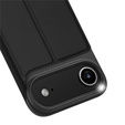 Чехол Dux Ducis для iPhone Air, Skin Pro, с клапаном, со слотом для карт, черный
