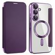 Откидной чехол для Samsung Galaxy A56, RFID Wallet MagSafe CamShield, фиолетовый