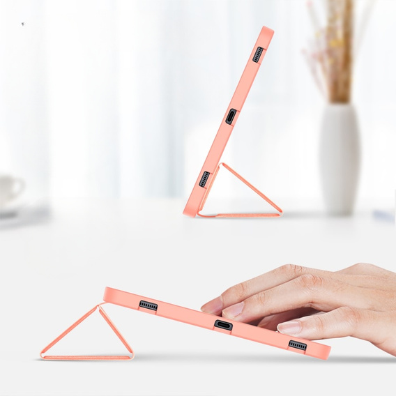 Чехол для Samsung Galaxy Tab S9+ 12.4", Dux Ducis Domo, розовый rose gold