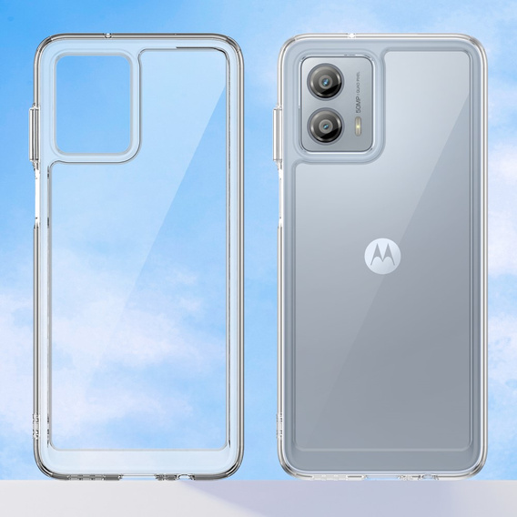 Чoхол до Motorola Moto G53 5G, Fusion Hybrid, прозорий