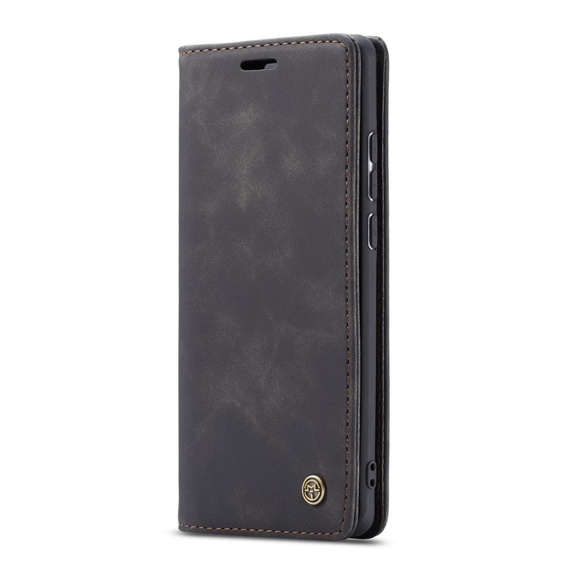 Чехол CASEME для Samsung Galaxy A50, Leather Wallet Case, чёрный