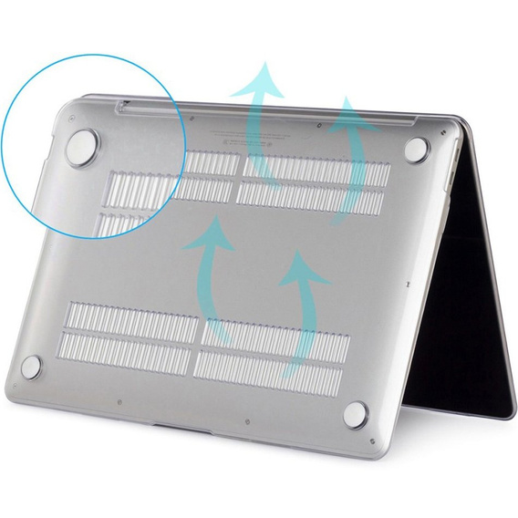 Чохол для ноутбуку ENKAY HardShell до MacBook Air 13 A2337 M1 A2179 A1932, Magnolia