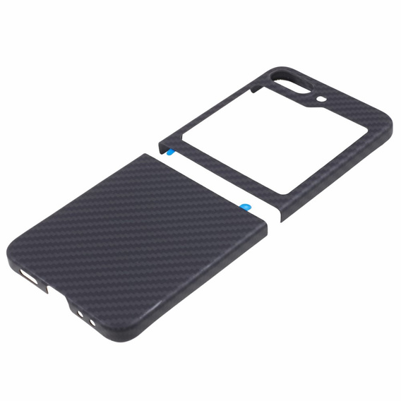 Чехол для Samsung Galaxy Z Flip5 5G, Aramid Fiber Cover, чёрный