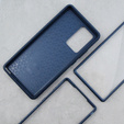 Чехол до Samsung Galaxy Note 20 Ultra, Suritch Basic (Two Frames), темно-синий